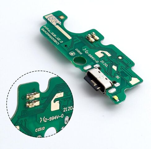 USB شحن ميناء فليكس ل TCL 20 XE 5087Z USB شحن ميناء حوض موصل مجلس فليكس استبدال جزء in Kuwait