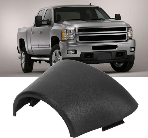 KIMISS Driver Side Door Mirror Cover, Car Exterior Door Side Mirror Hinge Cover 25861018 Replacement for Silverado 1500 (Left) in Saudi Arabia