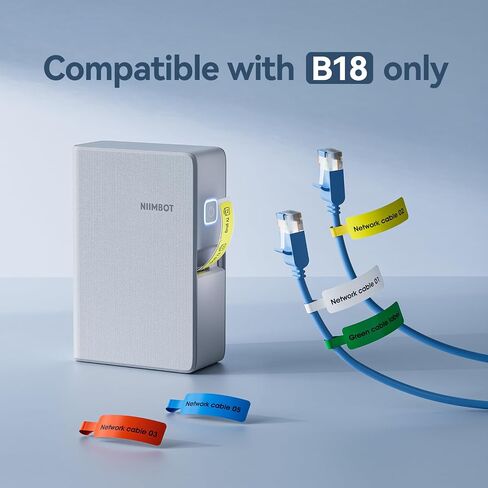 NIIMBOT Thermal Transfer Labels 0.55''x1.57'', Only for N1(B18) Label Maker in Kuwait