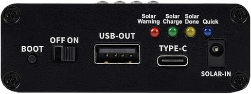 مدير الطاقة الشمسية (ب)، بطارية Li-Po مدمجة قابلة لإعادة الشحن بقدرة 10000 مللي أمبير في الساعة، متوافقة مع الألواح الشمسية 6V-24V in Kuwait