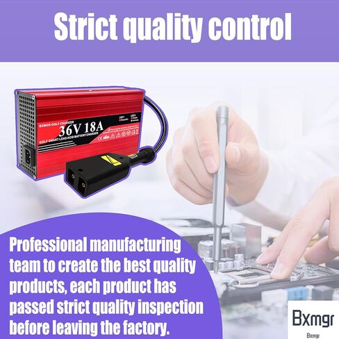 36 Volt 18 Amp Golf Cart Battery Charger For EZGO TXT,3-5 Hours Full Charge,Upgraded Trickle Charger For Lead-Acid Batteries,For EZGO TXT 36V D-Plug Golf Cart Charger,Replacement PowerWise 36V Charger in Kuwait