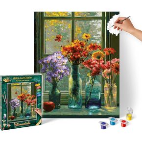 Schipper Flower Love Paint by Number Kit