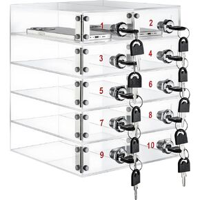 صندوق خزانة الهاتف الخليوي تخزين خزانة تخزين الهاتف الخليوي الاكريليك واضحة مع أقفال الباب لموظفي مصنع مكتب المدرسة الفصول الدراسية (20 فتحات) in Kuwait