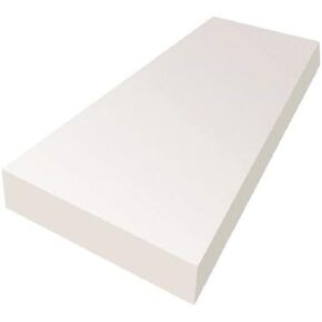 FoamRush 1/2" H x 28" W x 46" L Premium Quality Upholstery Foam Cushion Medium Density, Seat Replacement, Sheet Padding Made in USA