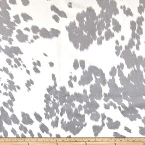 Udder Madness Cow Upholstery Black, Fabric by the Yard