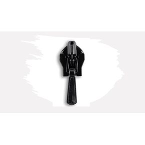 YKK #3 Invisible Nylon Zipper Sliders - Color: Black #580 - Choose Your Quantity - Made in The United States (5)