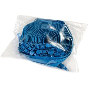 #3 YKK Nylon Coil Continuous Zipper Chain by The Yard Make-A-Zipper Color Rocket Blue #550J with 20 Pulls - Pick an Option (Tape Color Rocket Blue #550J, 5 Yards - 20 Auto Pulls (Match Colors))