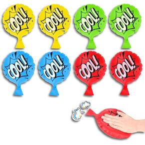 8 Pack Whoopie Cushion for Kids, 8" Large Whoopee Cushion Party Favor, Woopie Cushion Funny Prank Gag Novelty Trick Joke Gift and Toy for Kids White Elephant Gifts for Adults