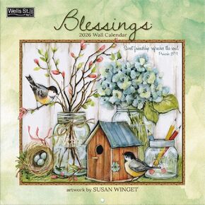 WSBL Blessings 2026 12X12 Wall Calendar (26997001736)
