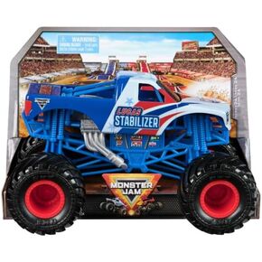 Monster Jam, Official Series 24 Oversized Lucas Stabilizer Pickup Monster Truck, Collector Die-Cast Vehicle, 1:24 Scale, Kids Toys for Boys Ages 3 and up