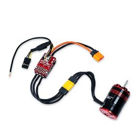 Furitek Motor ESC Combo Scorpion 5600kv Brushless Sensored ESC & Motor Power System for Granite/Typhon/Mojave Grom - Remote Control Car, RC Truck, RC Buggy Electronics (FUR-2581)