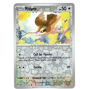 Pokemon - Pidgey 016/165 - Pokemon 151 - Reverse Foil - Single Card