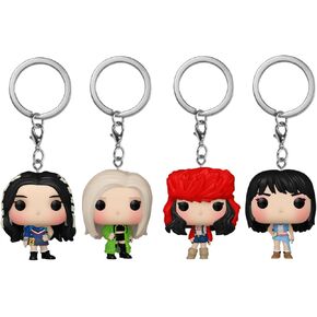 Funko Pop! Keychain: Blackpink Bundle Includes Lisa, Jennie, Jisoo and Rosé