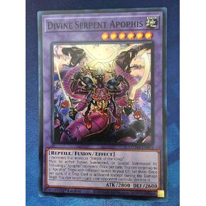 Divine Serpent Apophis - MZTM-EN004 - Super Rare - Maze of The Master