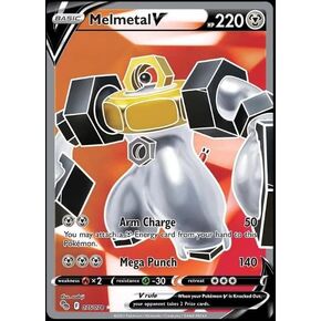 Melmetal V - 075/078 - Pokemon Go - Ultra Rare - Full Art Card