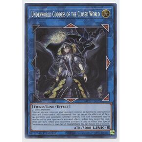 Underworld Goddess of The Closed World - MP22-EN028 - Prismatic Secret Rare - 1st Edition