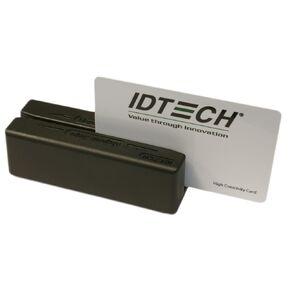 Idtech IDMB-354133B MiniMag Duo Dual Head MagStripe Reader, Track 3, USB, Keyboard Emulation, Black