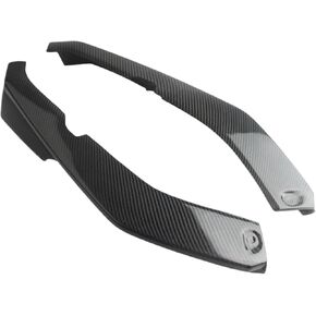 Spoiler Separator, Carbon Fiber Car Front Skirt Bumper Splitter Lip Body Kit Auto Styling Replacement Parts Compatible with Maserati Gran Turismo GT 2008-2014
