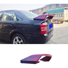 Car Accessories for Mazda Familia 323Spoiler Wing Rear ABS (Red) 1PCS