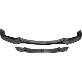 Spoiler Separator, F87 M2 Carbon Fiber Frp Front Bumper Lip Splitter Compatible with BMW F87 M2 v Style Car Body Kit 2014 2015 2016 2017 2018