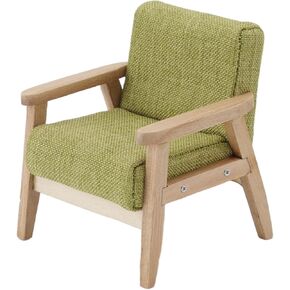 Dollhouse Furniture, 1:12 Miniature Furniture, Dollhouse Couch, Doll Chair, Doll House Accessories, Mini Chair Japanese Style Single