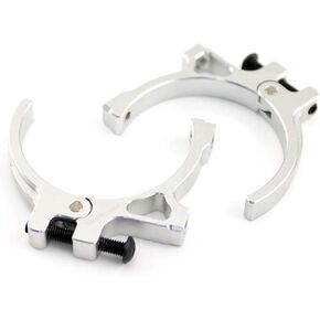 HobbyStar 36MM Fan Adapter for Brushless RC Motor, 1/10, Silver Mount