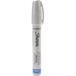 4 MARKERS: Sanford Sharpie Poster-Paint Markers White Medium Point (37206)
