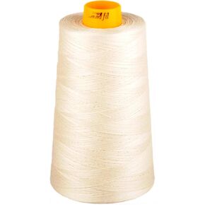 Aurifil 2311 Mako 40 Wt 100% Cotton Thread, 3,280 Yard Cone Muslin, Beige