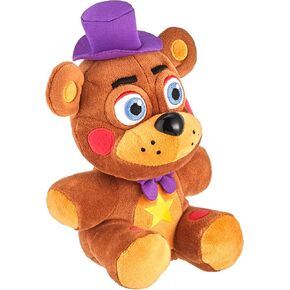 Funko Plush: Five Nights at Freddy's (FNAF) Pizza Sim: Rockstar Freddy Fazbear - FNAF Pizza Simulator - Collectible Soft Plush - Birthday Gift Idea - Official Merchandise - Stuffed