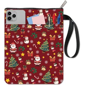 CRASPIRE Ladybug Book Sleeve Dandelion Book Protector Beetles Book Covers for Paperbacks Washable Fabric Cloth Book Cover with Zipper and Extra Sleeve Pocket for Book Lovers Classmate Gifts