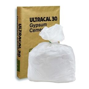 Ultracal 30 Gypsum Cement - 25 رطلاً - صنع العفن وصوب الجص ، مثالي لقوالب اللاتكس! يأخذ تفاصيل ممتازة