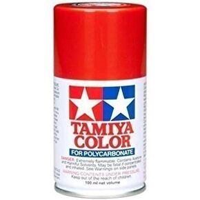 Tamiya Polycarbonate PS-60 Bright Mica Red Spray 100 ml TAM86060 Lacquer Primers & Paints