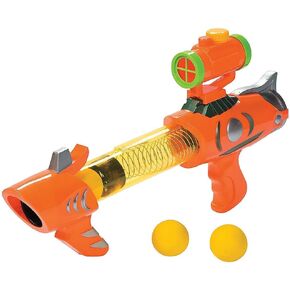 Multicolor Plastic Air Blaster Ball Gun (16") 1 Set, Fun & Colorful Toys - Great Party Favors for Birthdays, Themed Parties & More