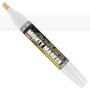 PM-23 Jumbo Industrial Paint Marker, Oil-Based Xylene Paint, 22ml, Quick Drying, Chisel Tip, Fade-Resistant, Valve Action, Marks through Rust, Water, and Oil, Made in USA - Gold 4 Pack