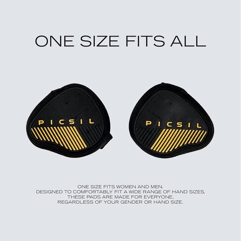 PICSIL Fitness Grips Pads, The Alternative to Gym Gloves, Lifting Pads for Weightlifting, Cross Fitness, Calisthenics, Powerlifting, Gymnastics, for Men and Women in Kuwait