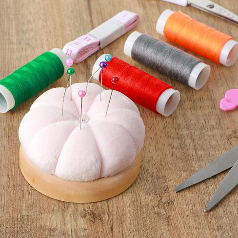 1 PCS خياطة دبوس وسادة الإبرة وسادة الوردي القاعدة الخشبية الإبرة الإبرة جولة الخياطة pincushions وسائد دبوس دبوس وسائد اليابان على النمط الياباني للخياطة خياطة اللحف الإبرة DIY الحرف اليدوية in Saudi Arabia