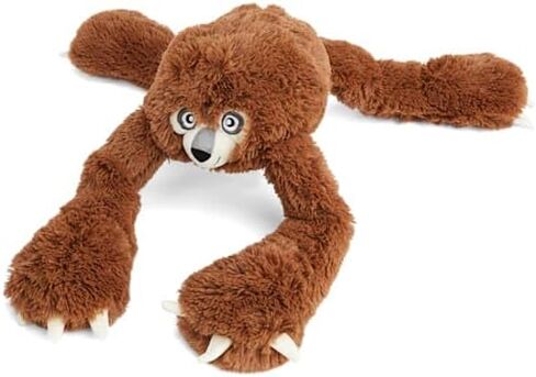 Leaps & Bounds Brown Long-Limb Sloth Dog Toy in Kuwait