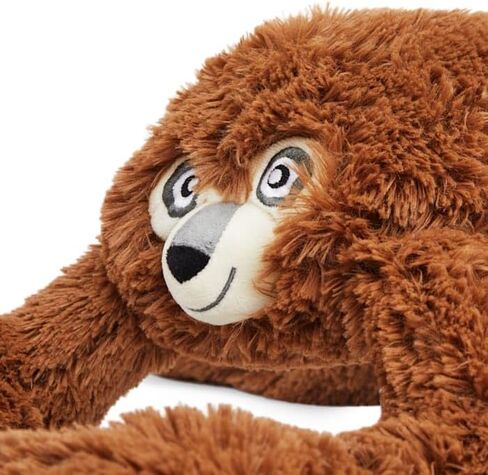 Leaps & Bounds Brown Long-Limb Sloth Dog Toy in Kuwait
