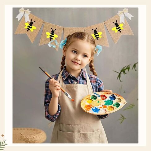 15Packs Burlap Banner 5 "x7" مع 2Packs Bow Bow Diy فارغ لافتة لحفلات الزفاف الأطفال الاستحمام الزفاف حفلات أعياد الميلاد والديكور المنزلي in Kuwait