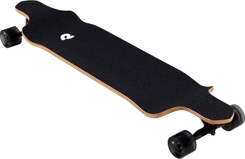 Retrospec Tidal Drop Down Longboard - 41" Extra Wide Stable Deck, 9-Ply Canadian Maple, ABEC-9 Bearings, 85A PU Wheels, Reverse Kingpin Trucks for Cruising & Downhill in Kuwait