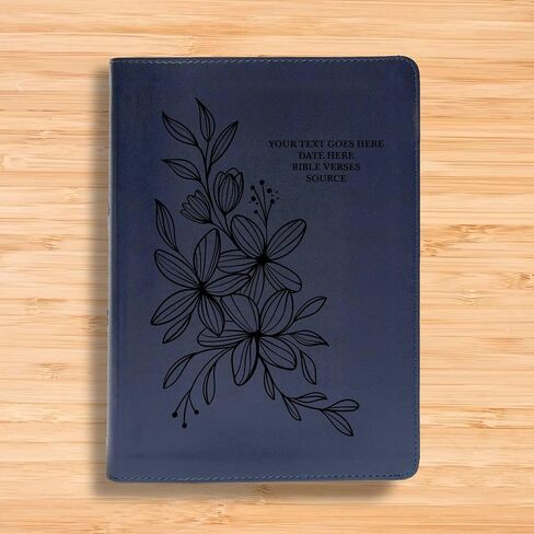 Personalized CSB She Reads Truth Community Study Bible Faux Leather Medium Print Size | Custom with Full Cover Garden Design and Name | Gift for Christian & Religious Celebrations | Rose Gold in Kuwait