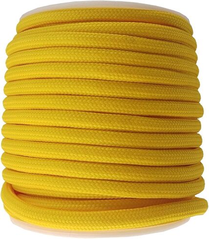 1/4 Inch Polyester Cord 24 Yards 12 Colors Lightweight Rope for Craft (2713 Mixed Color) in Kuwait