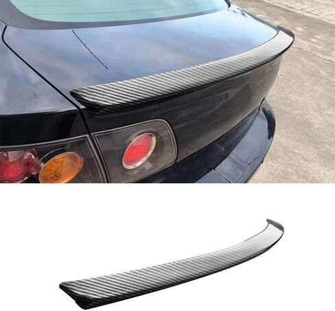 ملحقات السيارات لـ Mazda 3 20016-2013Spoiler Wing Wing ABS (نمط ألياف الكربون الأحمر) 1pcs in Kuwait