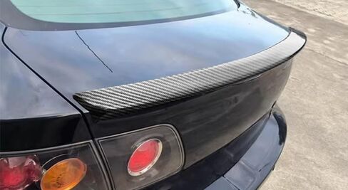 ملحقات السيارات لـ Mazda 3 20016-2013Spoiler Wing Wing ABS (نمط ألياف الكربون الأحمر) 1pcs in Kuwait