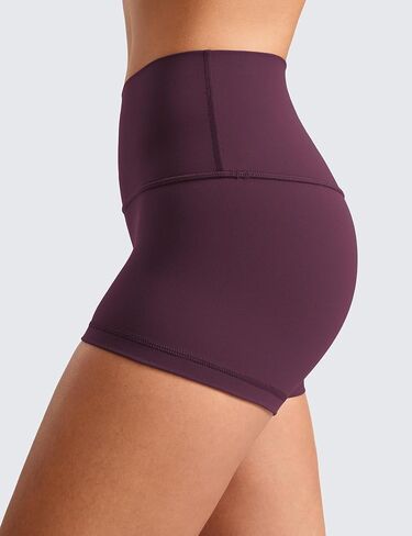 CRZ YOGA Womens Butterluxe Biker Shorts 2.5 Inches - High Waisted Yoga Workout Running Volleyball Spandex Booty Shorts Universe Blue Medium in Saudi Arabia