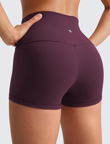 CRZ YOGA Womens Butterluxe Biker Shorts 2.5 Inches - High Waisted Yoga Workout Running Volleyball Spandex Booty Shorts Universe Blue Medium in Saudi Arabia