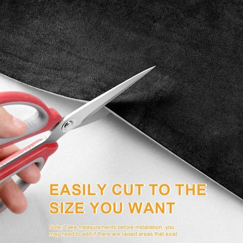 Auto Suede Headliner Fabric Material with Foam Backing, 54" L × 60" W Automotive Interior Roof Replacement Upholstery Fabric for Car Truck SUV RV Boat, Home Repair DIY in Kuwait