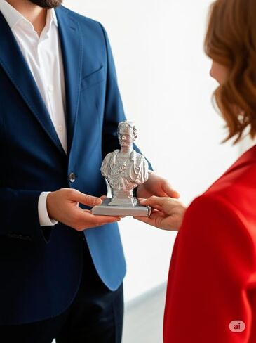 Resin Julius Caesar Pencil Holder - Ides of March 14 ınput Pen حامل القلم - Julius Caesar Funny Bust تمثال - أصحاب القلم القيصار للمكتب ديكور مكتب المعلم للمكتب (أبيض) in Saudi Arabia