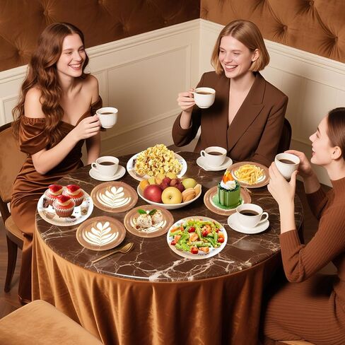 180pcs Coffee Party Supplies تقدم 60 ، ولوحات الورق والمناديل الممتعة فنجان القهوة المرح. in Kuwait