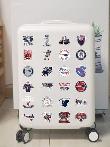 104Pcs Football Rugby Stickers for Water Bottle,Rugby Decal Decoration Sticker for Boys，Waterproof Decals for Laptop，Phone Case，Car，Guitar，Bumper，Skateboard，Gifts for Kids Adults Teens in Saudi Arabia